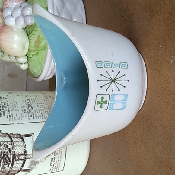 Vintage 1960s Taylor Smith & Taylor 'Jamaica Bay' sugar packet holder retro - Picture 1 of 4